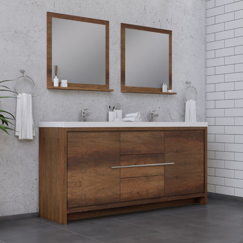 Sortino 72 inch Modern Bathroom Vanity