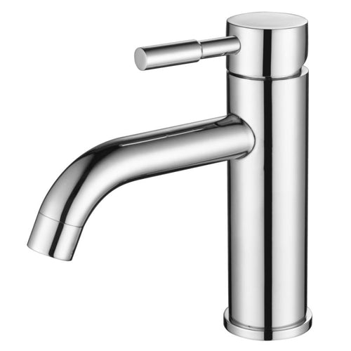 Lucena Bath Single Handle Bathroom Faucet, Polished Chrome