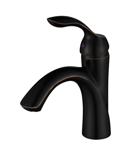 Lucena Bath Single Handle Bathroom Faucet, Oil Rubbed Bronze