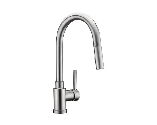 Lucena Bath Pull-down Kitchen Faucet, Brushed Nickel